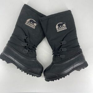 Sorel Kaufman Canada Men's Snow Boots Size 7 Waterproof 16" tall